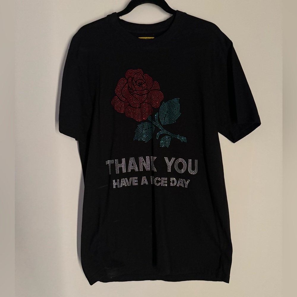 Chinatown Market Rhine Stone Thank You Tee